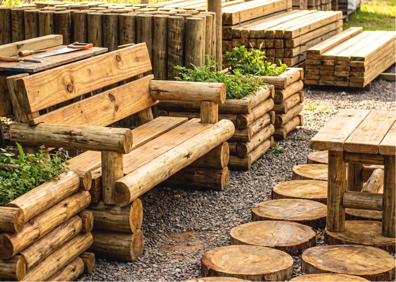 venturoli peças de madeira tratada